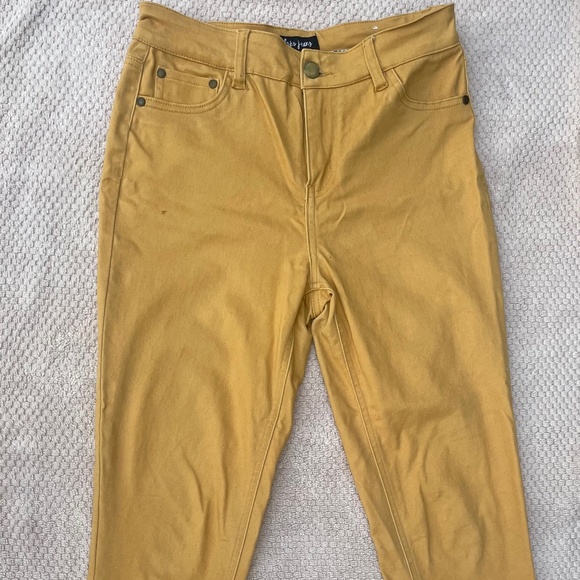 Mustard Jeggings - Picture 1 of 5